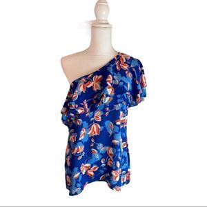 NWT One Shoulder Asymmetrical Top